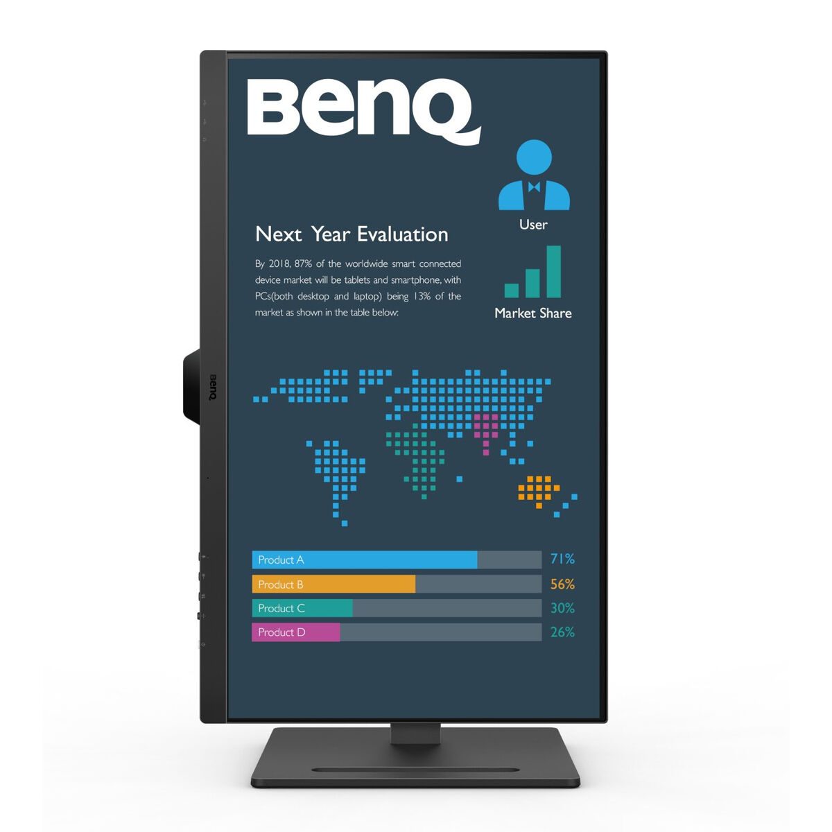 Monitorius BenQ 9H.LLLLA.TPE Quad HD 27" 75 Hz